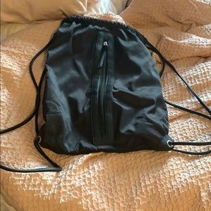 Black backpack